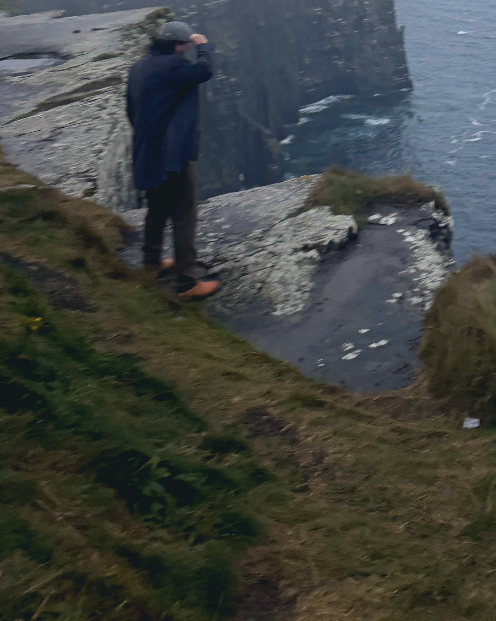 Adam Grumbo at the Cliffs of Moher