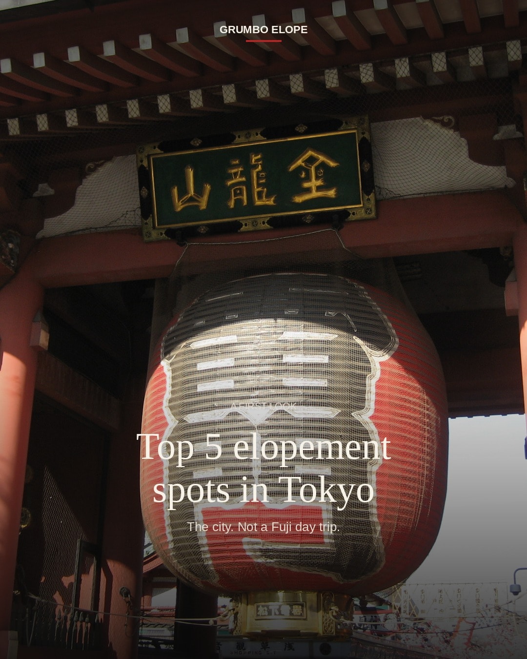 Tokyo streets at dusk