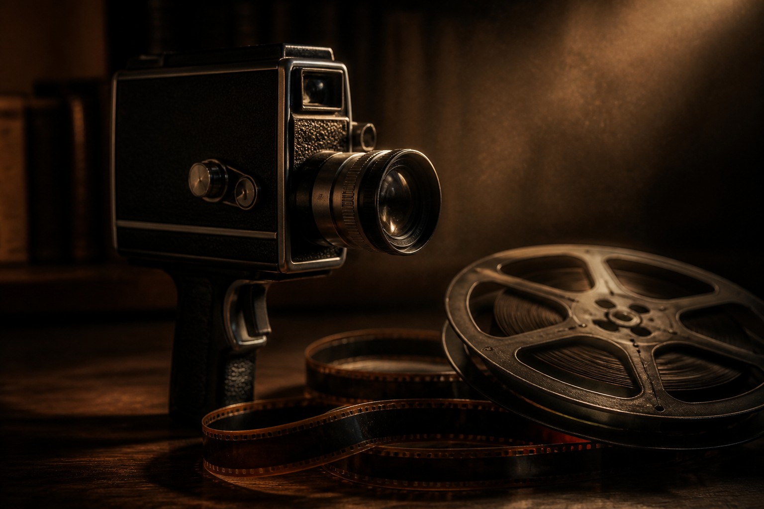 Super 8 and 16mm film cameras with analog film